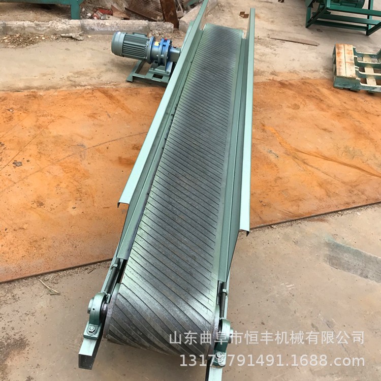 自动升降式皮带颗粒输送机 电动长距离爬坡式输送机图2