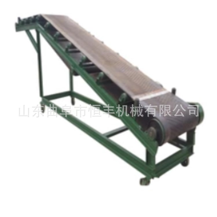 自动升降式皮带颗粒输送机 电动长距离爬坡式输送机图5
