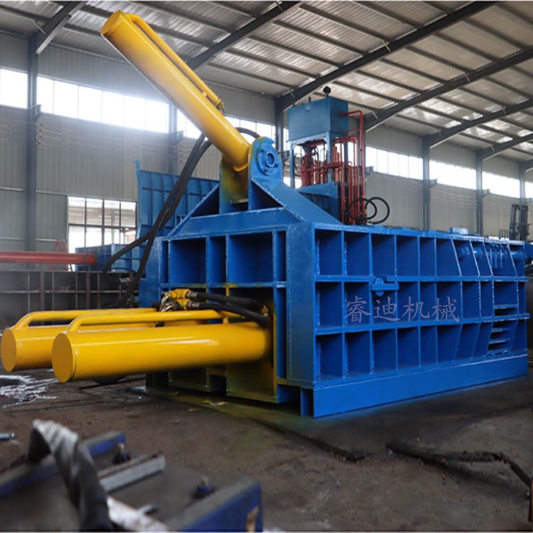 废铝打包铝沫打包压块机 磨床铝削压块机 车床下脚料钢刨花压块机图4