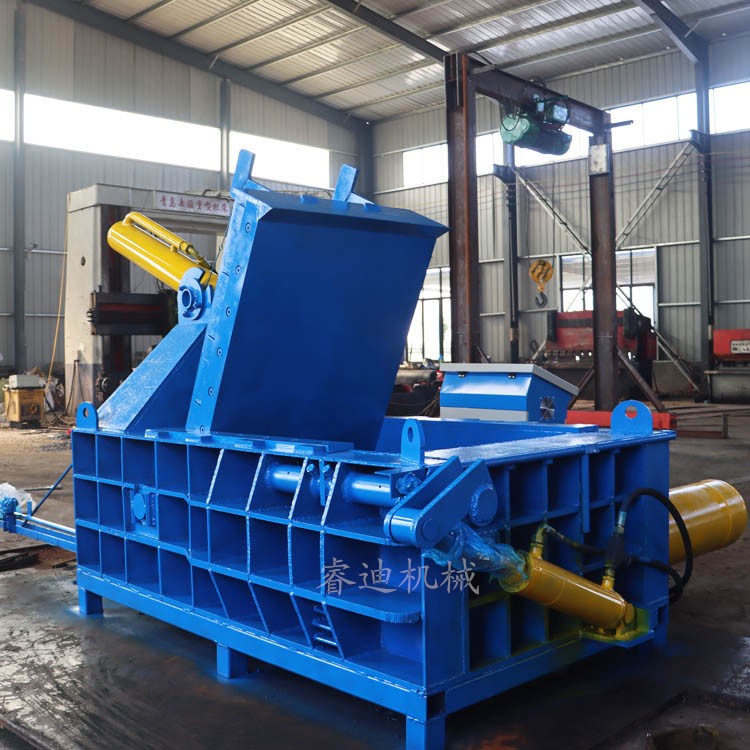 废铝打包铝沫打包压块机 磨床铝削压块机 车床下脚料钢刨花压块机图3
