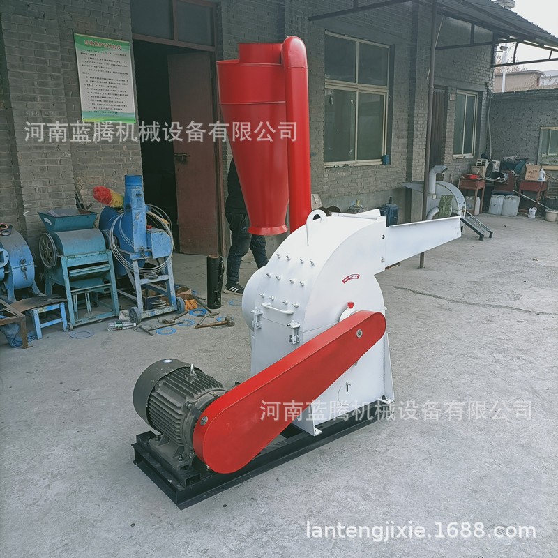 供应大型饲料锤片粉碎机 玉米芯花生秧打粉机 秸秆猪饲料粉碎机图3