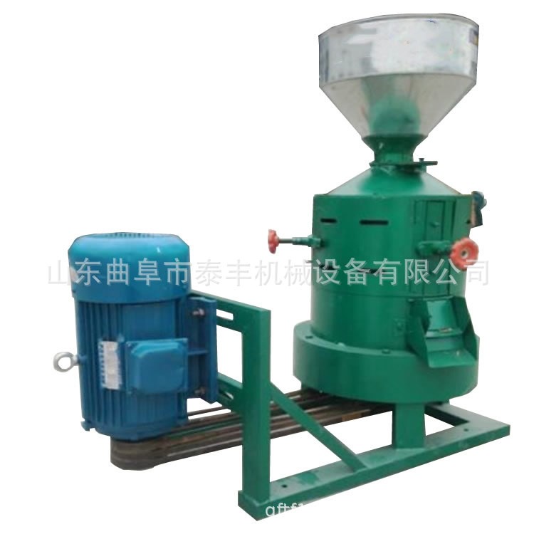 立式砂辊稻谷脱皮碾米机 三相电谷物脱壳碾米机 黄豆小麦脱皮机图5