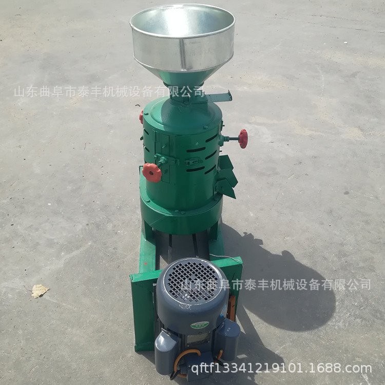 小型家用高粱玉米脱皮机 水稻黄豆脱皮碾米机 农村商用苞米碴子机图2