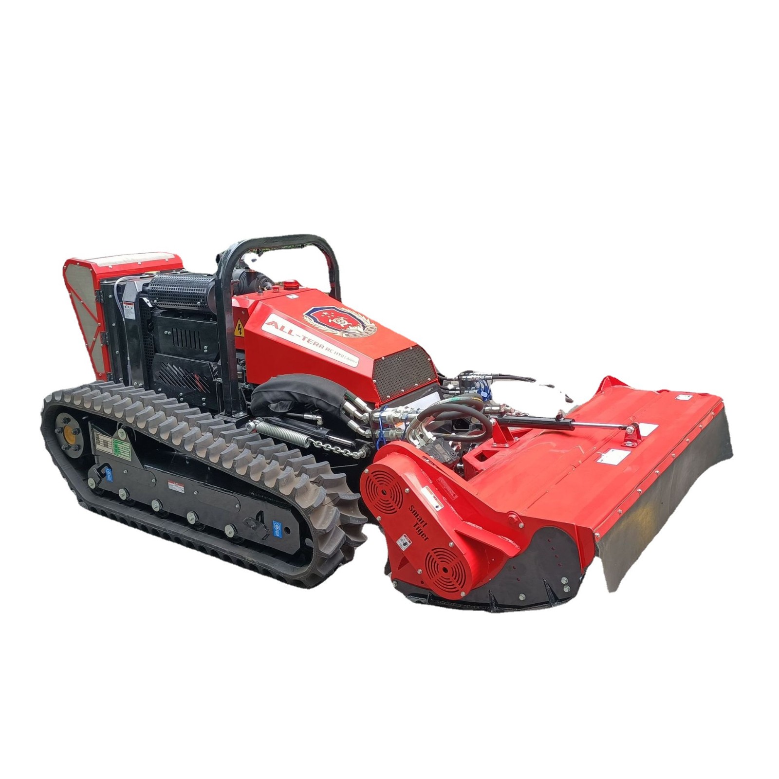 全地形遥控砍荒机高速公路履带护坡垦荒机 遥控60度拓荒设备图5