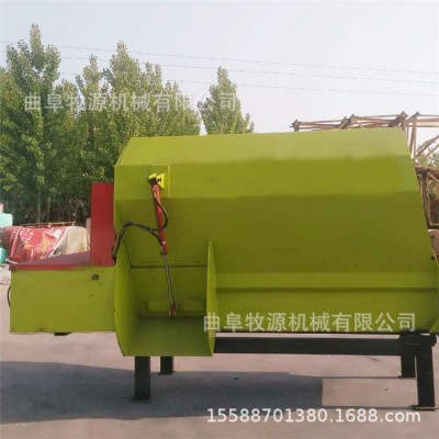 全混合日粮饲料搅拌机厂家 浙江养殖场饲料粉碎搅拌一体机价格