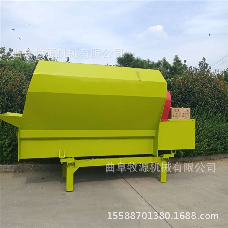 全混合日粮饲料搅拌机厂家 浙江养殖场饲料粉碎搅拌一体机价格图3