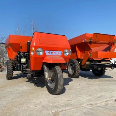 新疆拖拉机带动撒肥机 颗粒化肥抛洒机 干湿牛羊粪撒粪车厂家