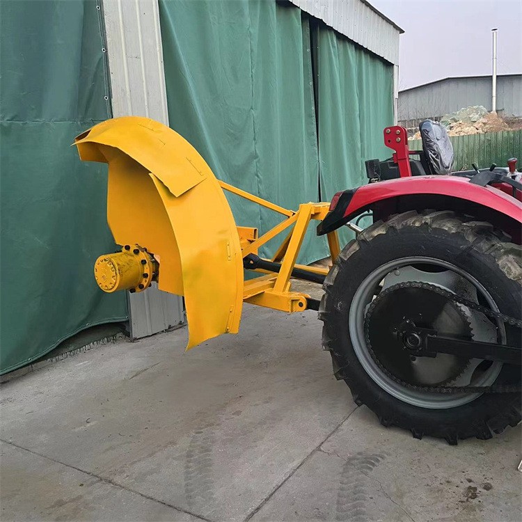 单链条开沟机 农田埋水管挖沟机 土地开槽机图3