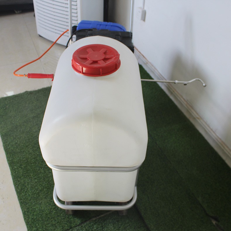 自动卷药大棚打药机电动推车式喷雾消毒一体机喷药机 防疫喷雾器图3