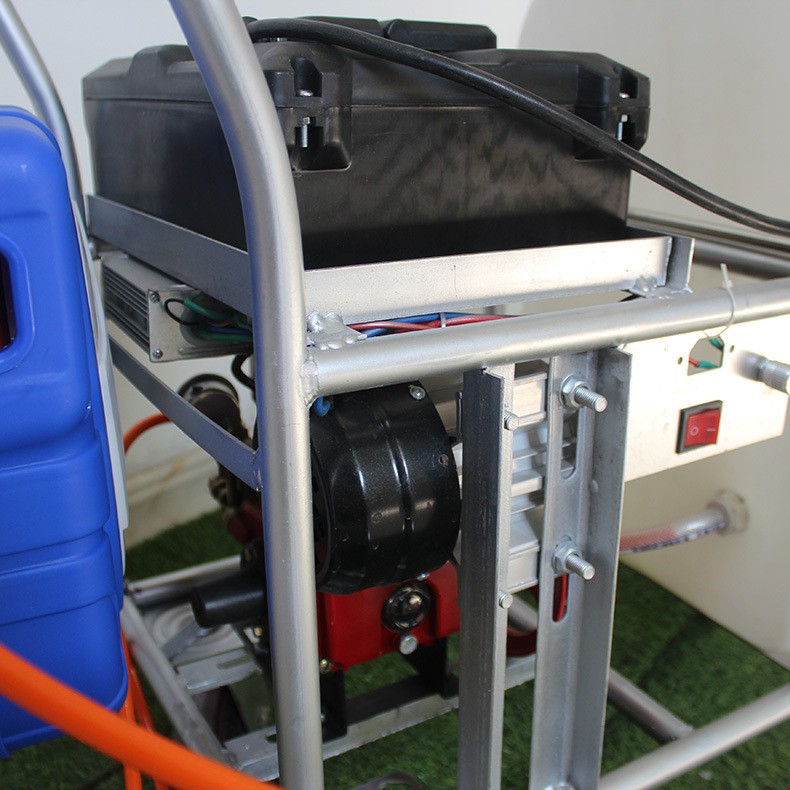 自动卷药大棚打药机电动推车式喷雾消毒一体机喷药机 防疫喷雾器图4