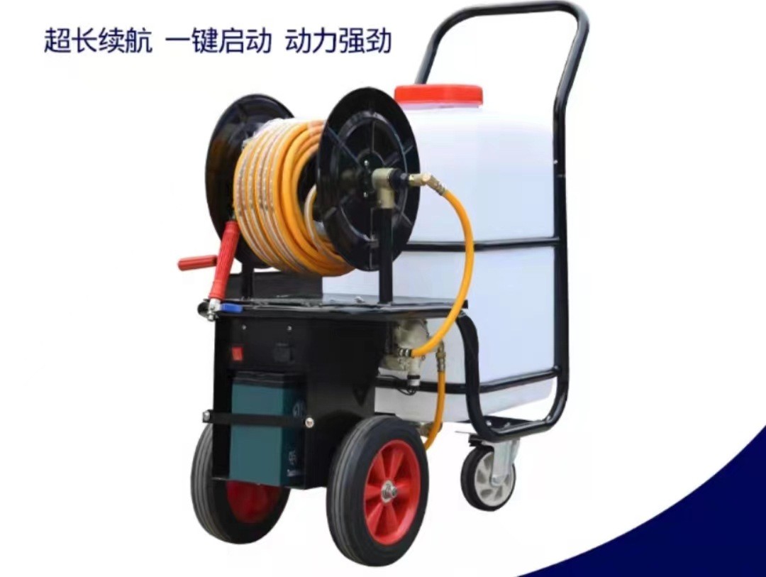 农用高压喷雾机手推式电动喷雾器 手推式养殖农用打药机跨境批发图3