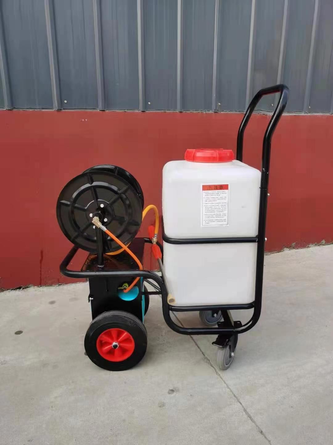 农用高压喷雾机手推式电动喷雾器 手推式养殖农用打药机跨境批发图2