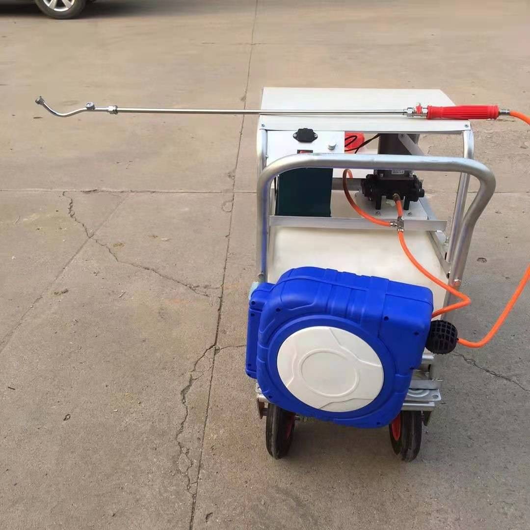 推车式喷雾消毒一体机手推式电动高压喷雾机 大棚蔬菜消毒打药机图4