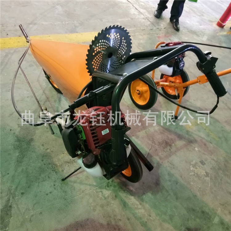 新型四冲程背负式松土微耕机 新款园林绿化草坪修剪割草机图3