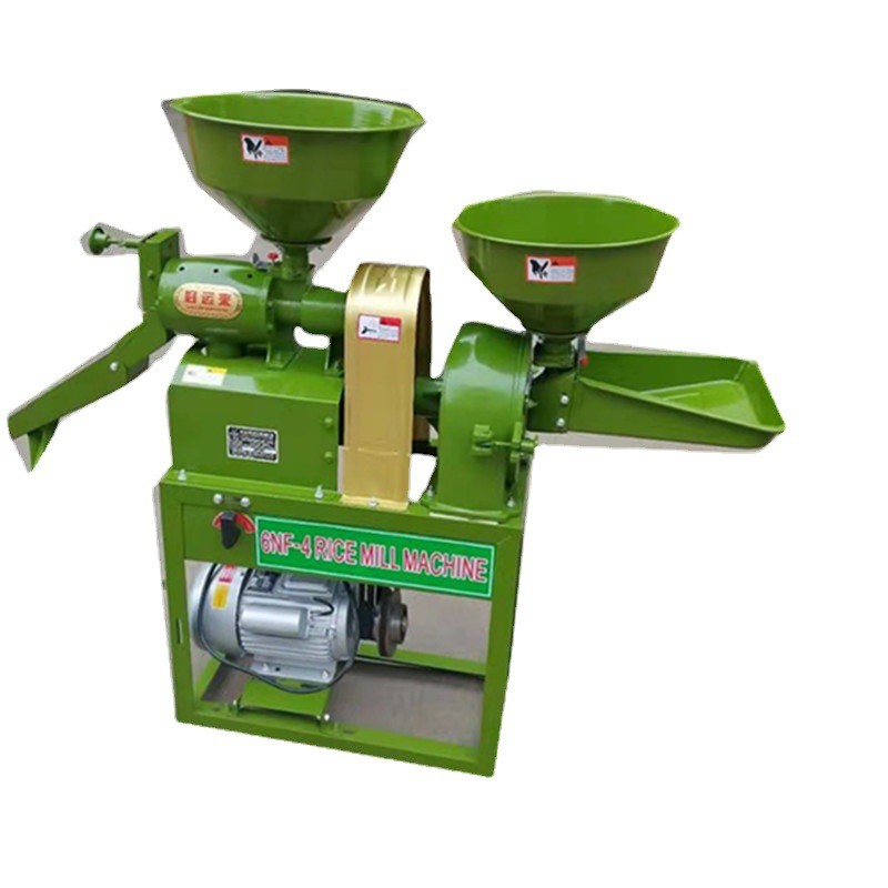 小型家用组合碾米机40打米机21粉碎机精米机大米水稻谷去皮脱壳机图5