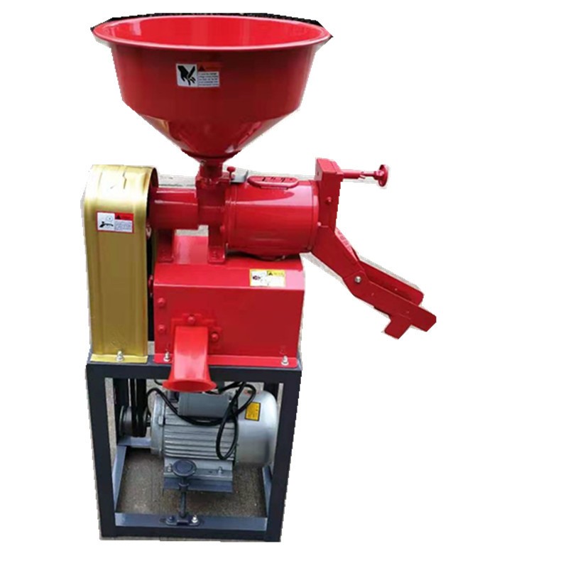 小型家用组合碾米机40打米机21粉碎机精米机大米水稻谷去皮脱壳机图4