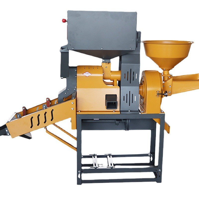 新家用碾米机打米机稻谷剥壳自动小型去石异物除杂打浆碎米分离机图5