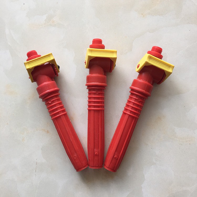 农用电动喷雾器开关手把 红色加长加厚推拉式阀门开关 喷雾器配件图2