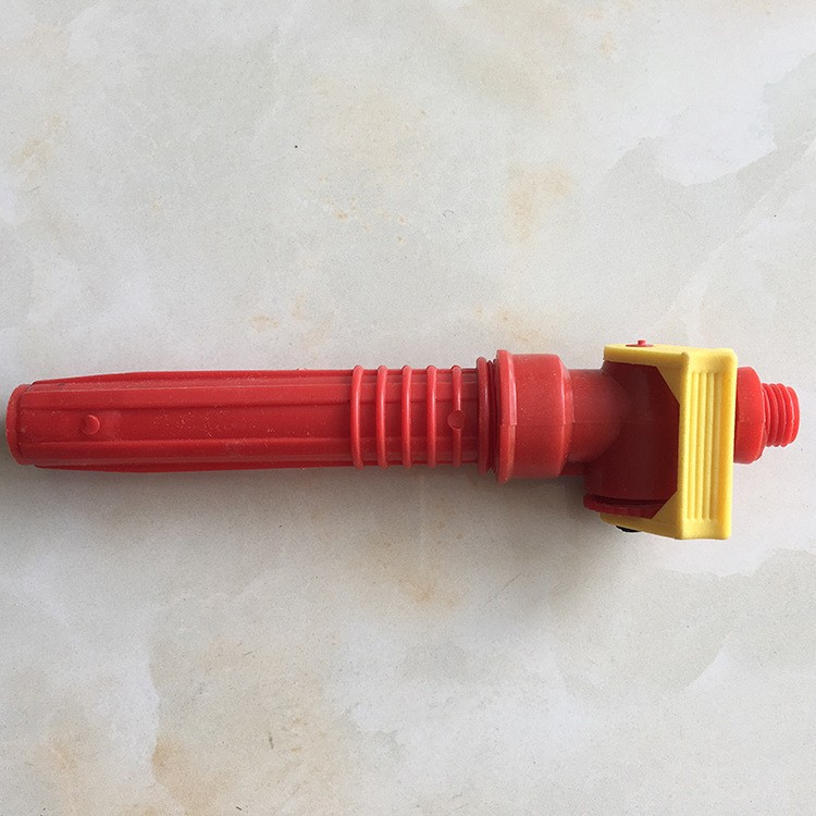 农用电动喷雾器开关手把 红色加长加厚推拉式阀门开关 喷雾器配件图5