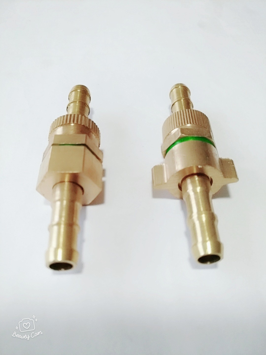 农用园林打药泵铜接头 加垫活动转接纯铜黄管接头 打药泵配件开关图5