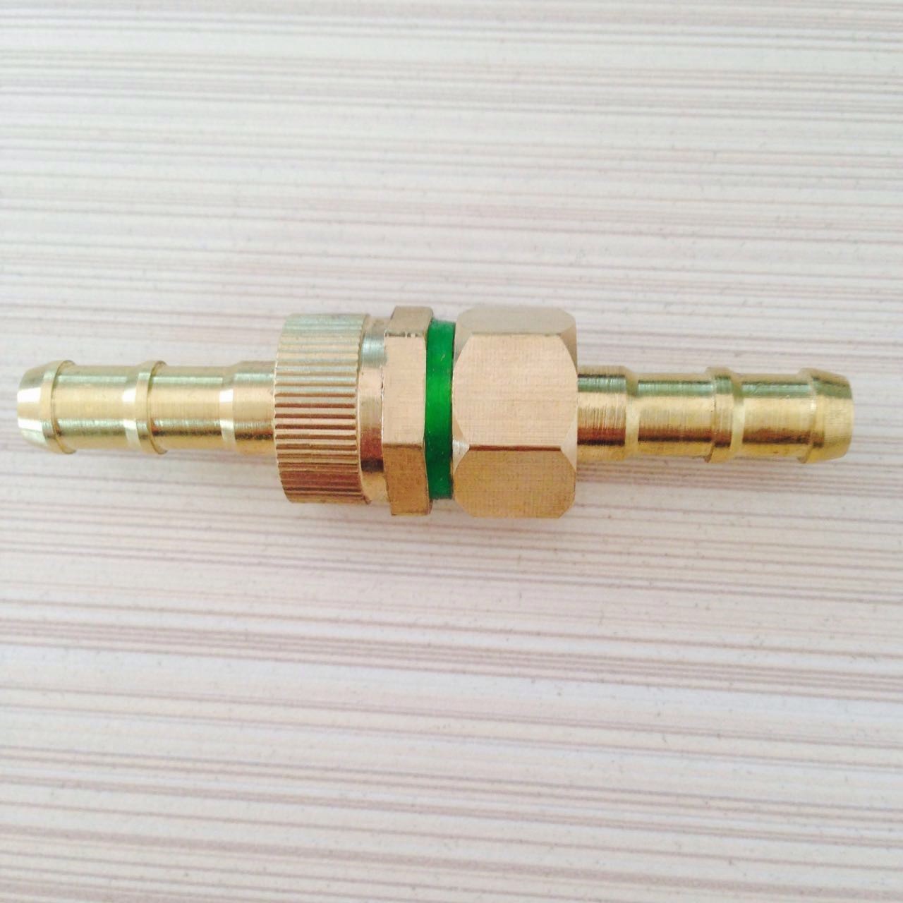 农用园林打药泵铜接头 加垫活动转接纯铜黄管接头 打药泵配件开关图2