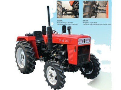 宁波北野四驱324农机具四轮拖拉机工厂直发水旱田地耕小马力图5