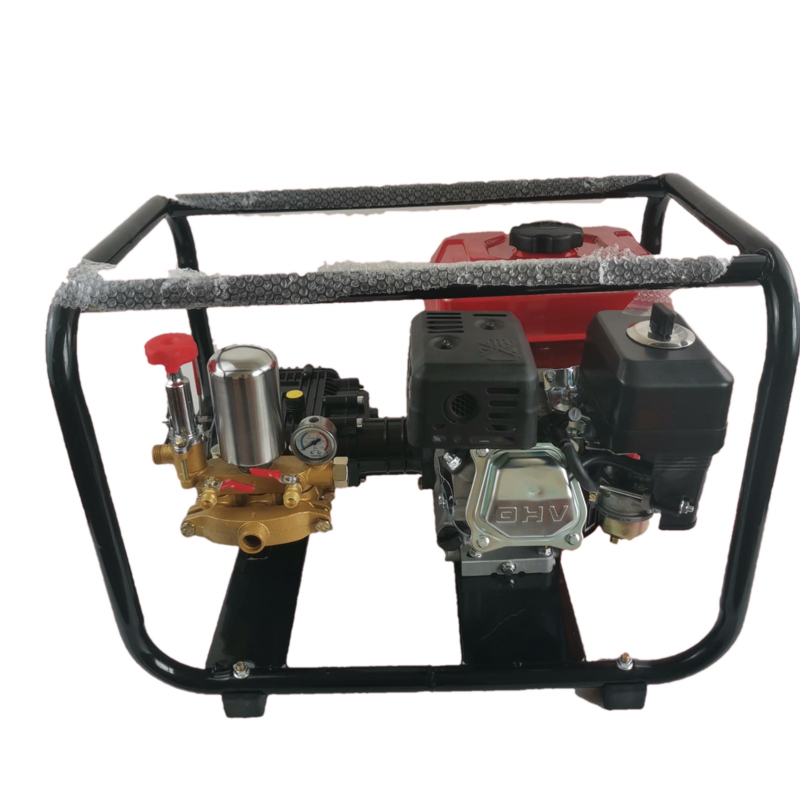 农用直联柱塞泵园林果树打药机杀虫施肥直连电启动汽油喷雾器图5