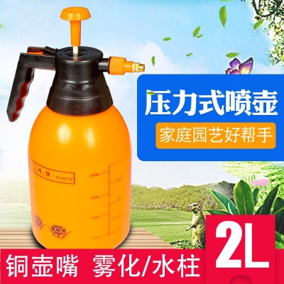 2升小喷壶 浇花 园艺家用洒水壶 气压式 手动喷壶 手提式喷壶