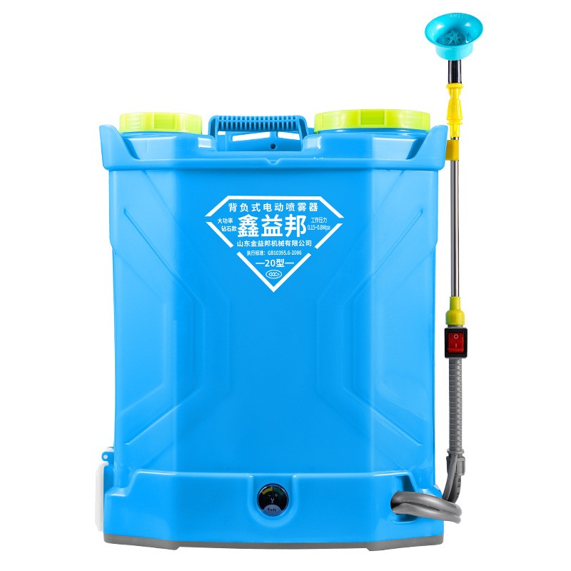 厂家批发2022新款16L-20L智能农用背负式喷雾器 八角电动打药机图4