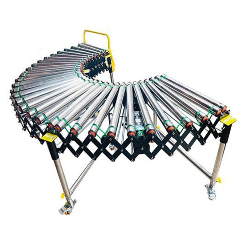 卸货神器动力滚筒伸缩机输送机辊筒小型输送带辊道线传送带图4