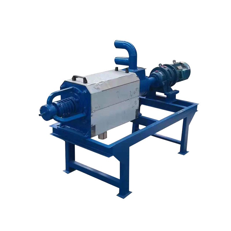 猪粪干湿分离机 干湿固液分离机 粪便脱水机 螺旋挤压干湿分离机图5