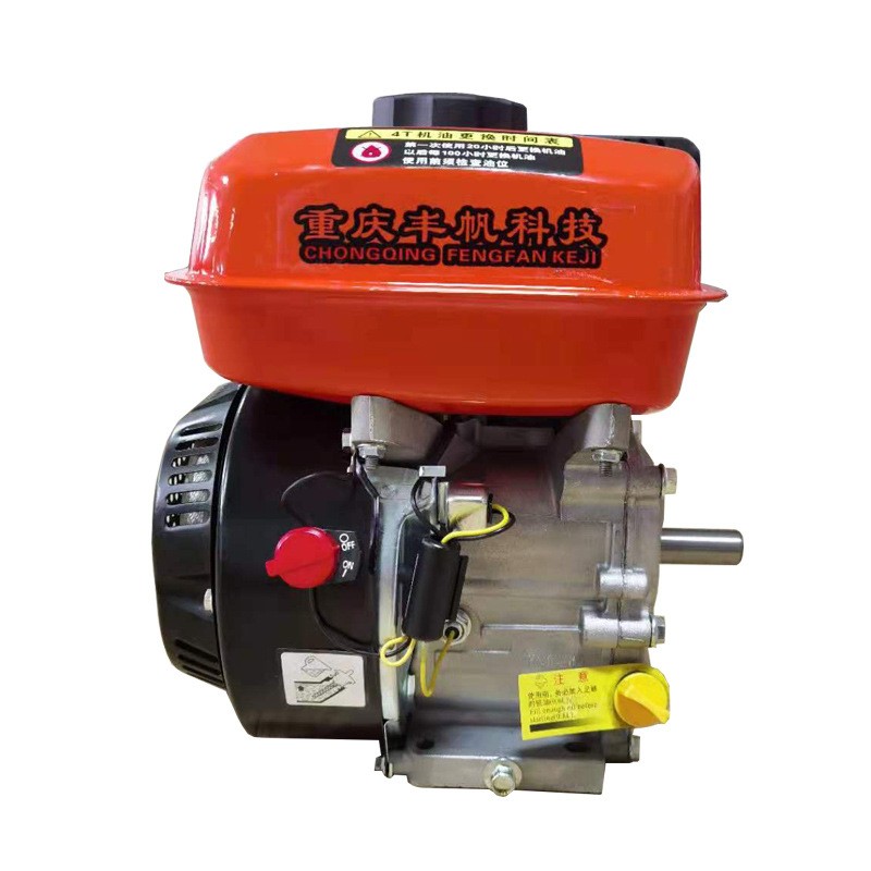 170F汽油机动力 四冲程单缸发动机168F小型微耕打谷图2