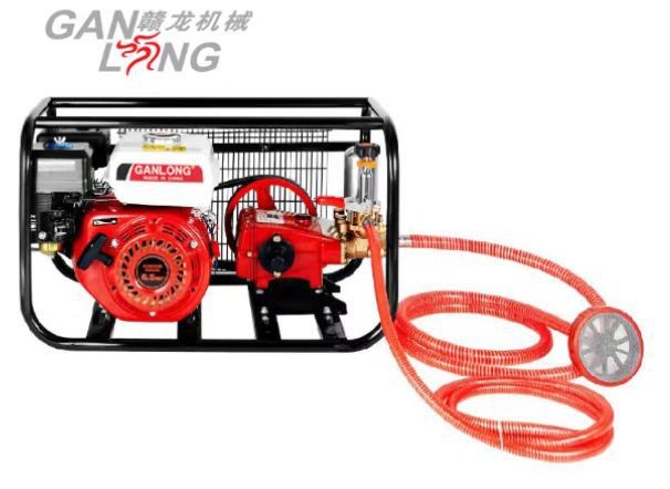 批发农用168F170F小型汽油机打药机26 30三缸柱塞泵喷灌7.5HP喷雾图5