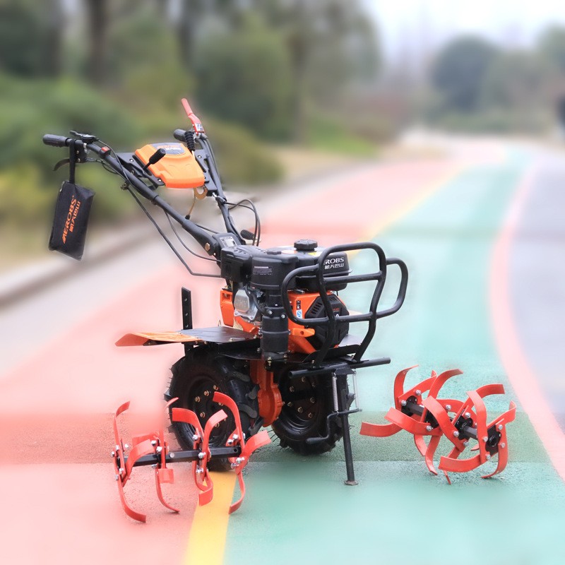 厂家直发多功能汽油微耕机 农用农耕机开沟除草耕地机 小型耕地机图3