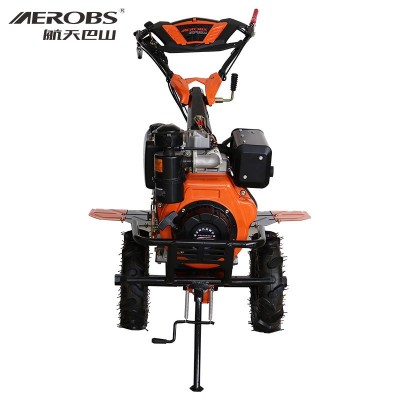 航天巴山微耕机 186柴油旋耕机松土机手扶式 除草开沟机耕