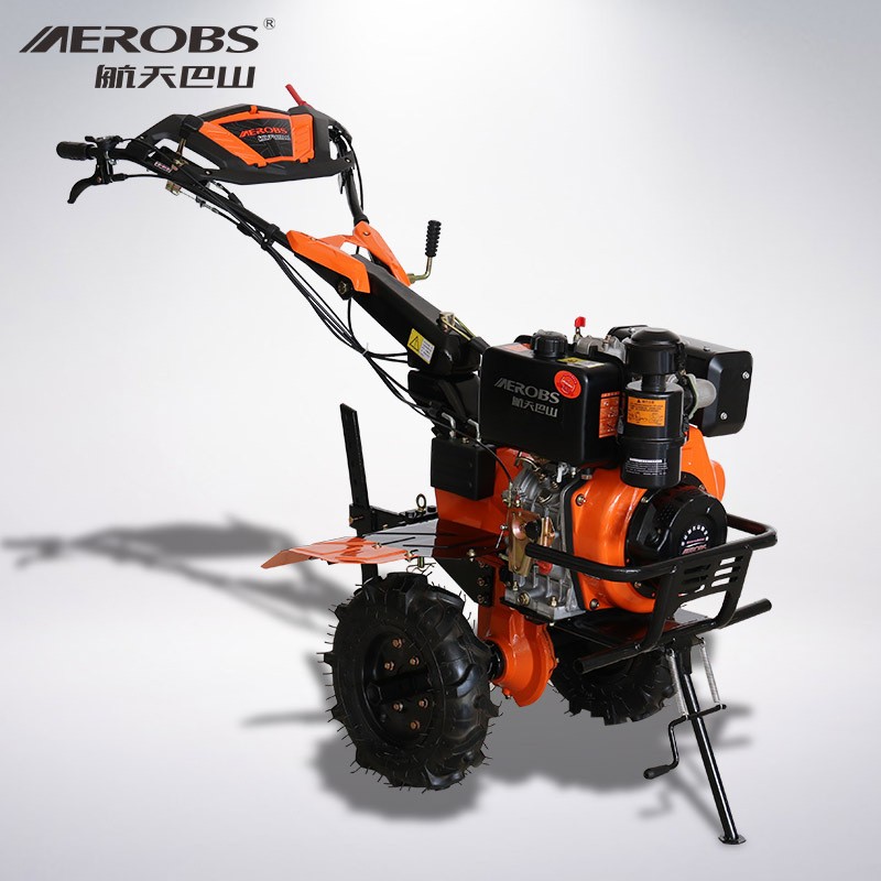 航天巴山微耕机 186柴油旋耕机松土机手扶式 除草开沟机耕图5
