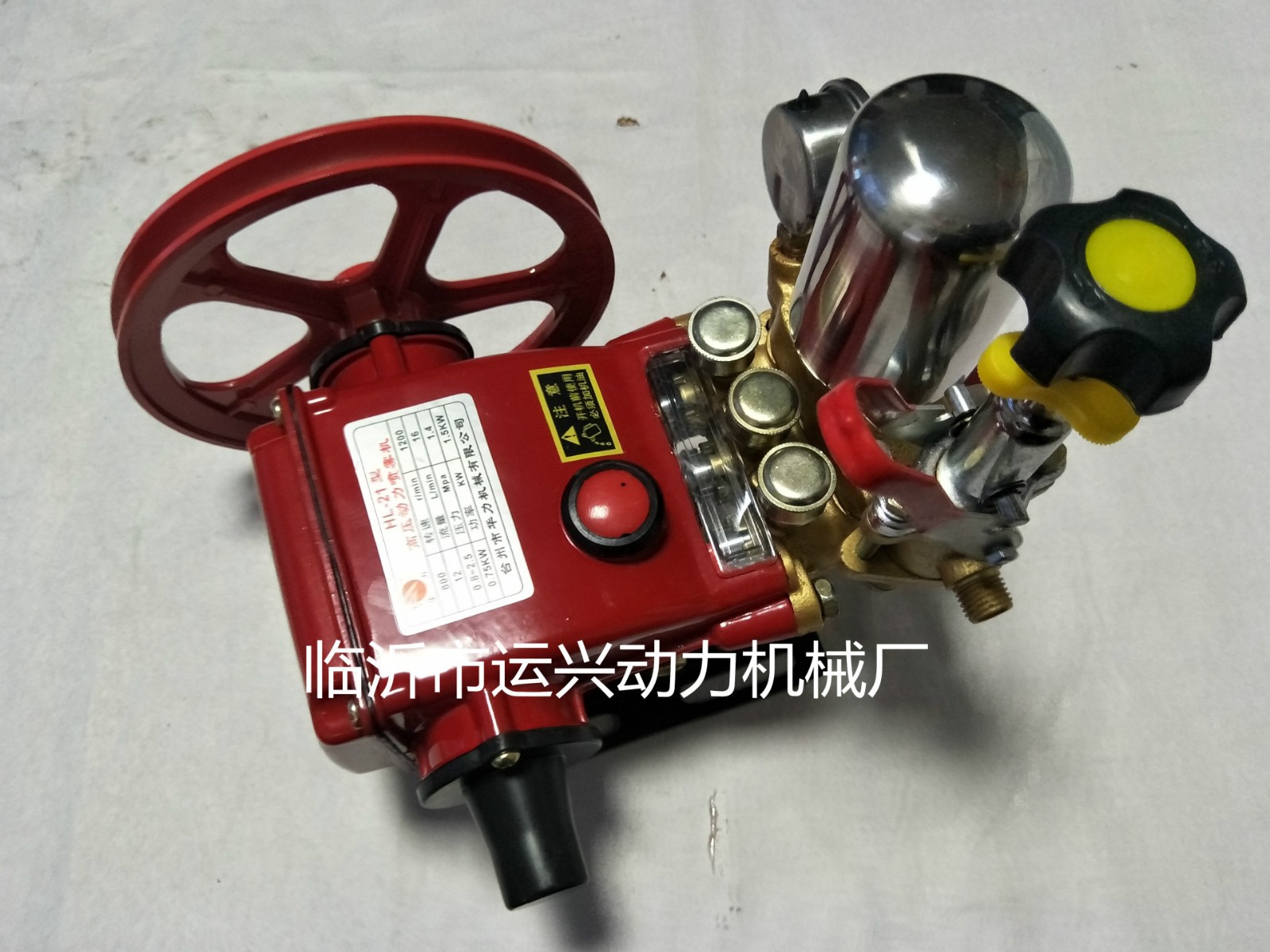 21型三缸高压泵 农用喷药机泵头 高压柱塞泵 喷雾打药泵