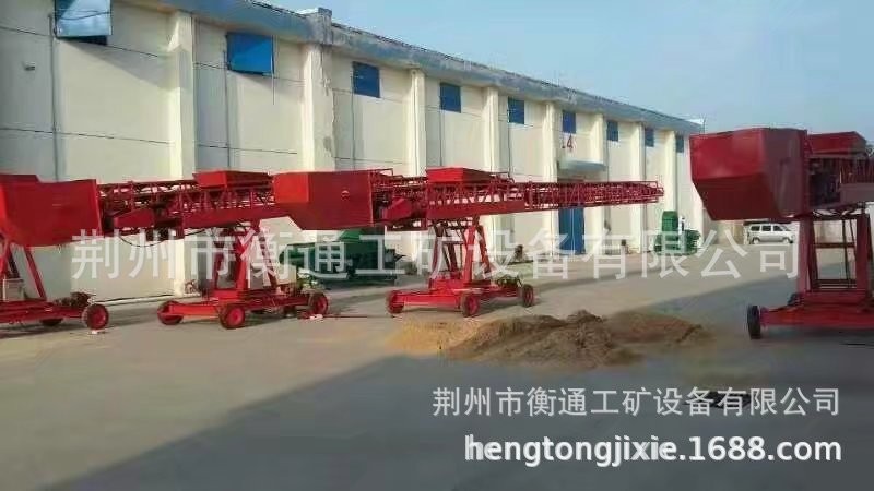 湖北衡通机械 厂家直销多功能液压转向输送机 皮带机 传送带图2