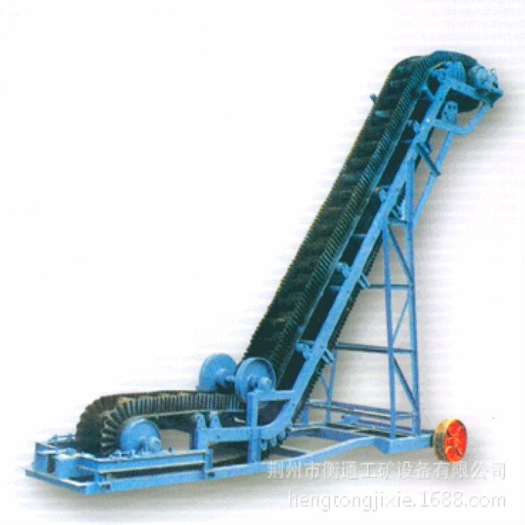 湖北衡通 鄂州直销 槽型皮带式上料机 箱装食品皮带输送机 传送带图4