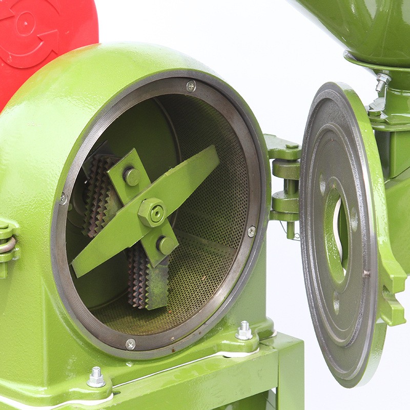 厂家直供多功能高粱大豆水稻碾米粉碎机养殖场麦麸小麦打粉机图3