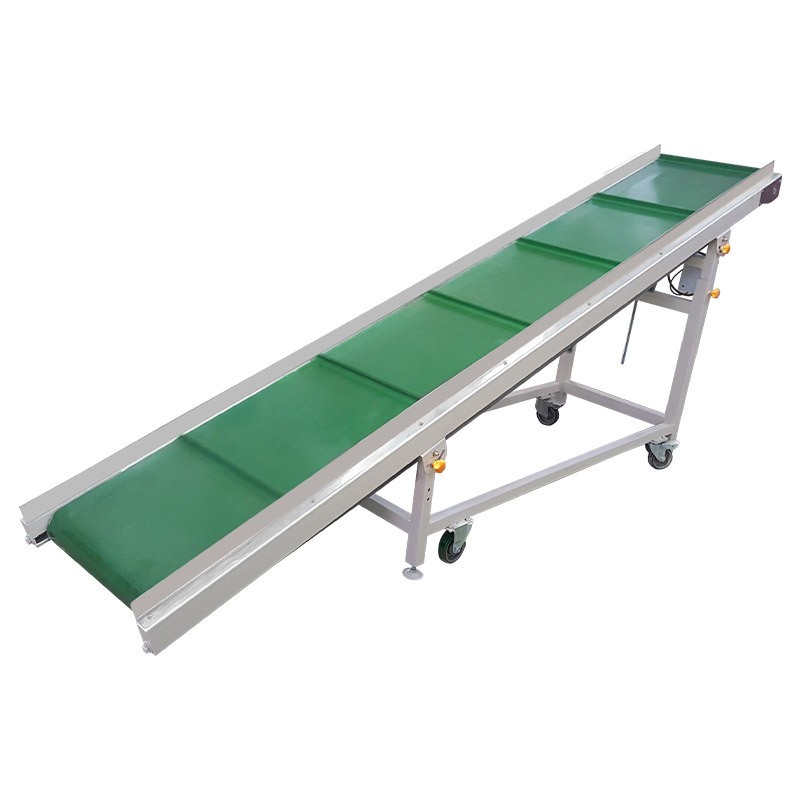 小型传送机 装车输送线皮带流水线爬坡输送机移动式皮带输 送机图4