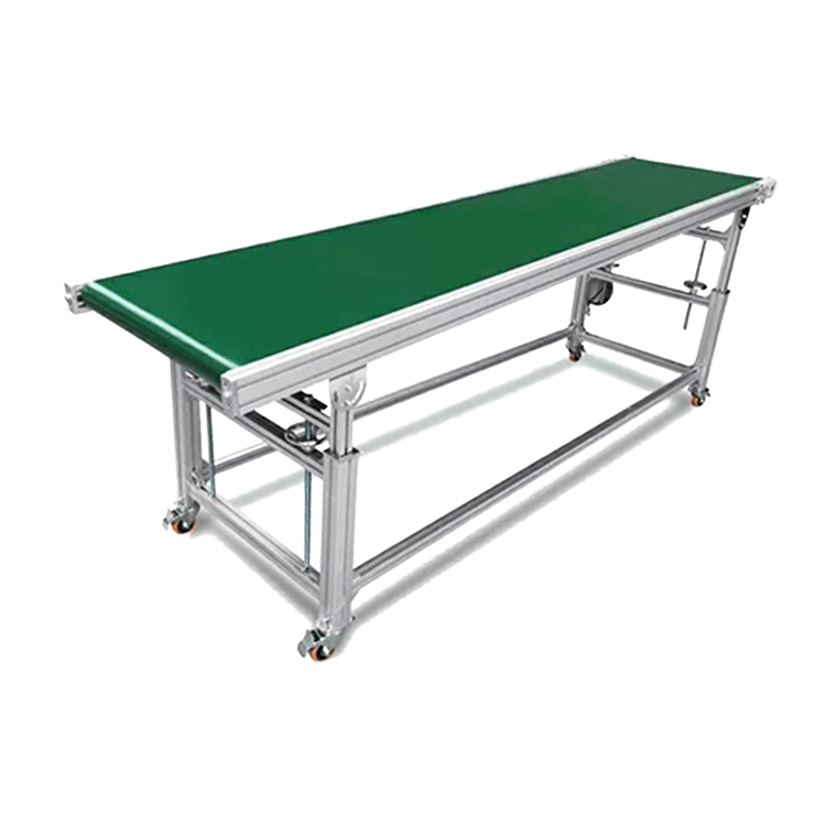 输送机车间流水线皮带传送机 快递物流分拣线 小型传送带输送设备图5