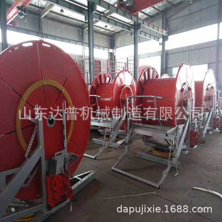 卷盘喷灌机 卷盘喷灌机大型农田喷灌设备射程远图4