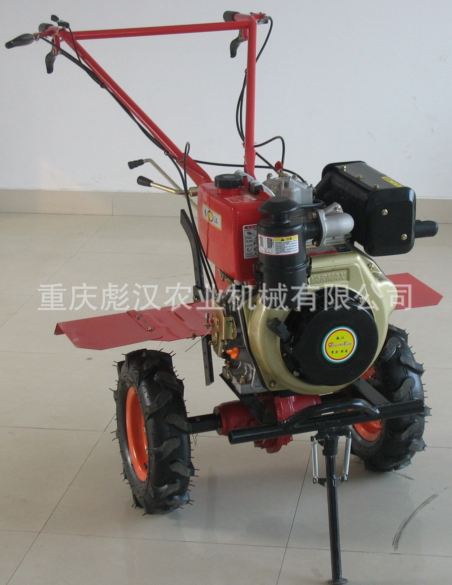 山区耕地用的微耕机-彪汉牌500型外置离合微耕机，皮带传动微耕机图3