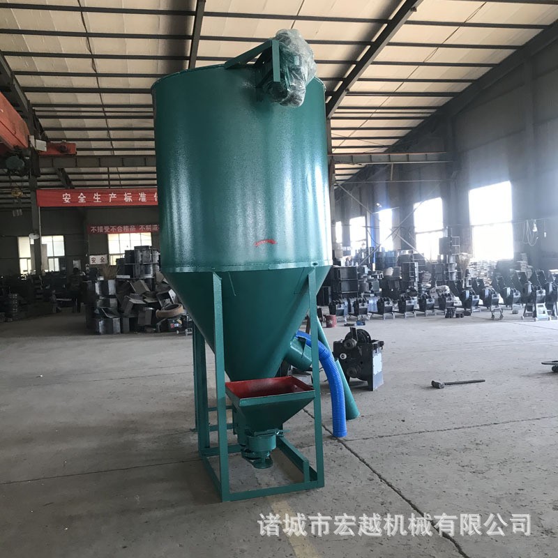 饲料粉碎搅拌机 立式粉碎搅拌一体机 全自动混合搅拌罐 厂家货源图4