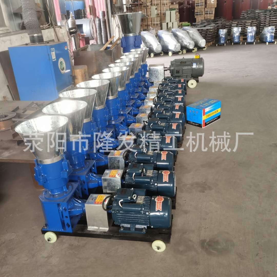 颗粒饲料机家用猪牛羊鸡鸭鱼兔玉米秸秆粉碎养殖设备小型制粒机图2