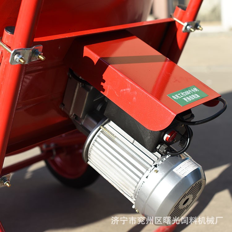 简易滚筒式饲料搅拌机工程建筑混泥土腻子塑料混料机可移动噪音小图4