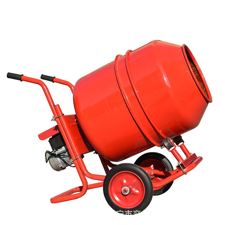 简易滚筒式饲料搅拌机工程建筑混泥土腻子塑料混料机可移动噪音小图5