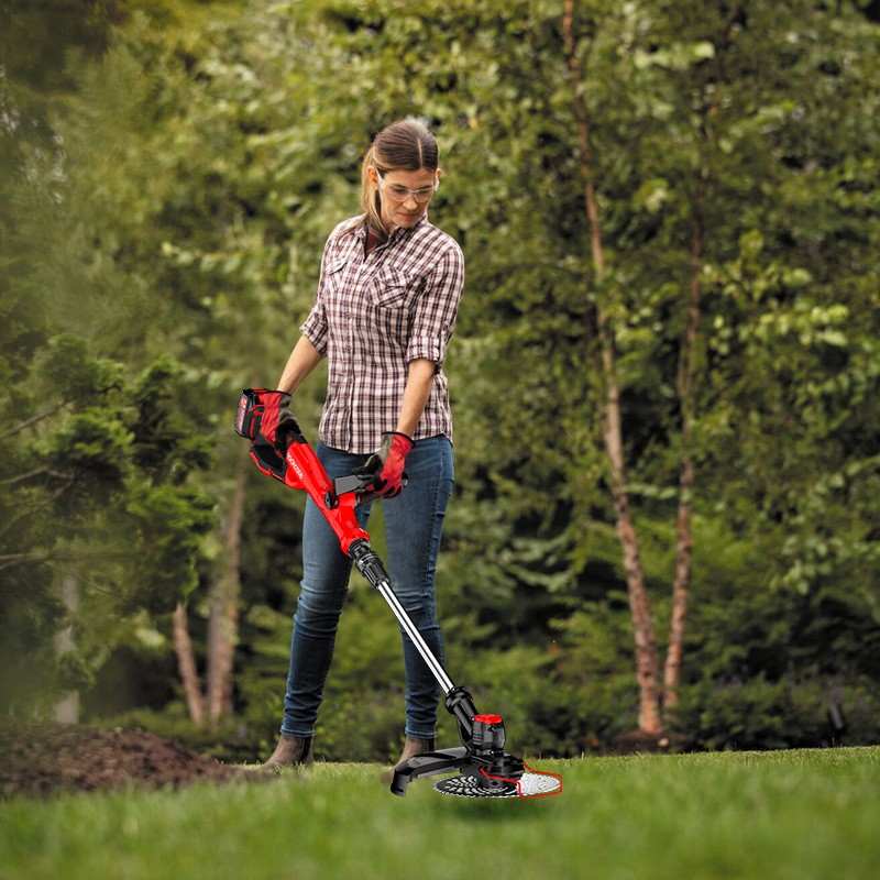 无刷割草机家用除草机手持电动打草机园林修剪机充电式锂电割草机图2