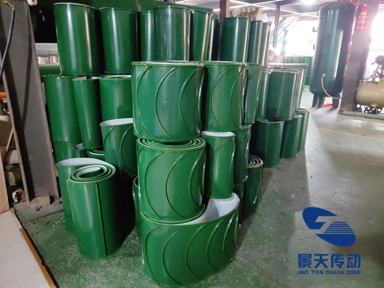 PVC材质输送带 弯月形导条上料吸铁机皮带电缆剥线机铜米机皮带图3